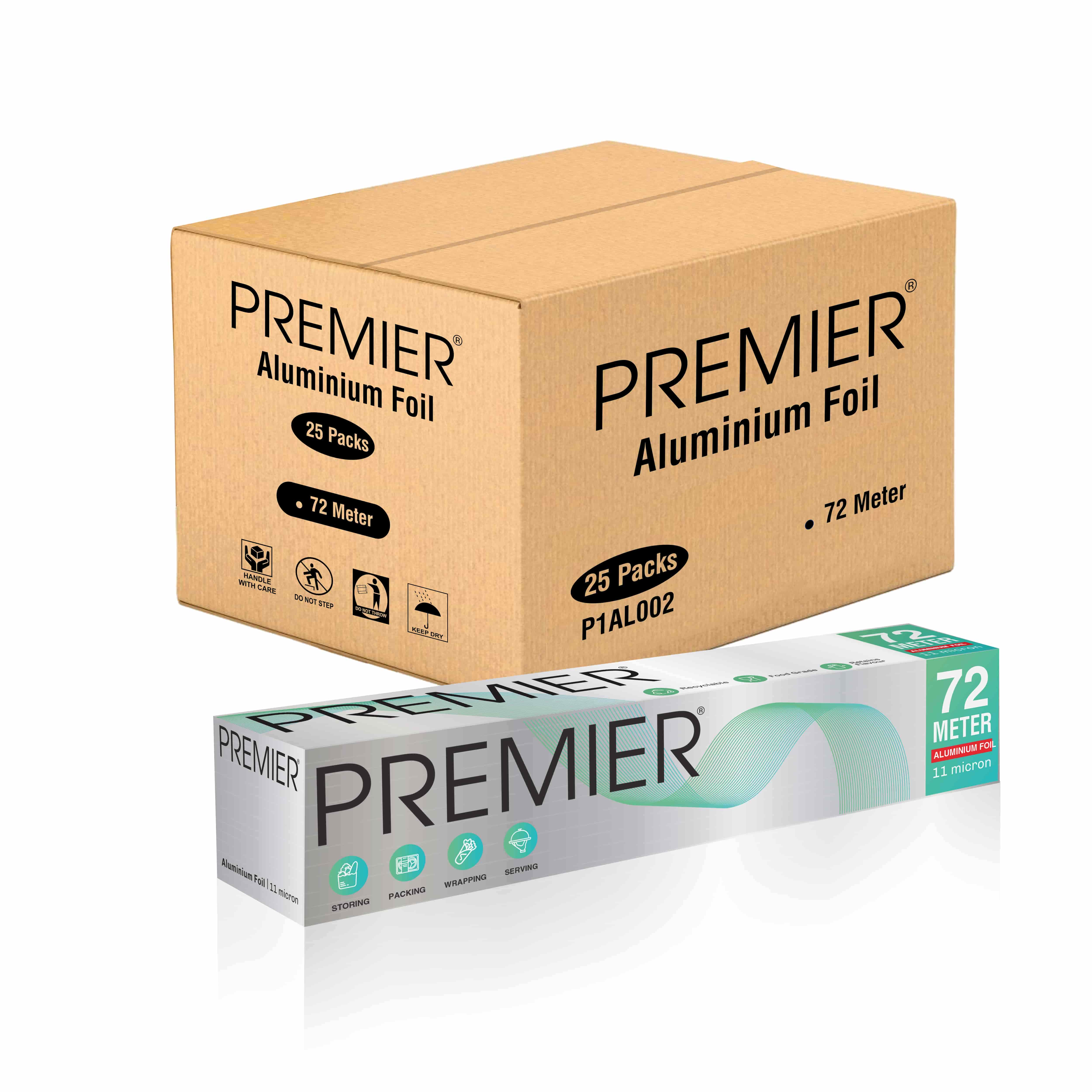 Premier Aluminium Foil - 72 MTRS